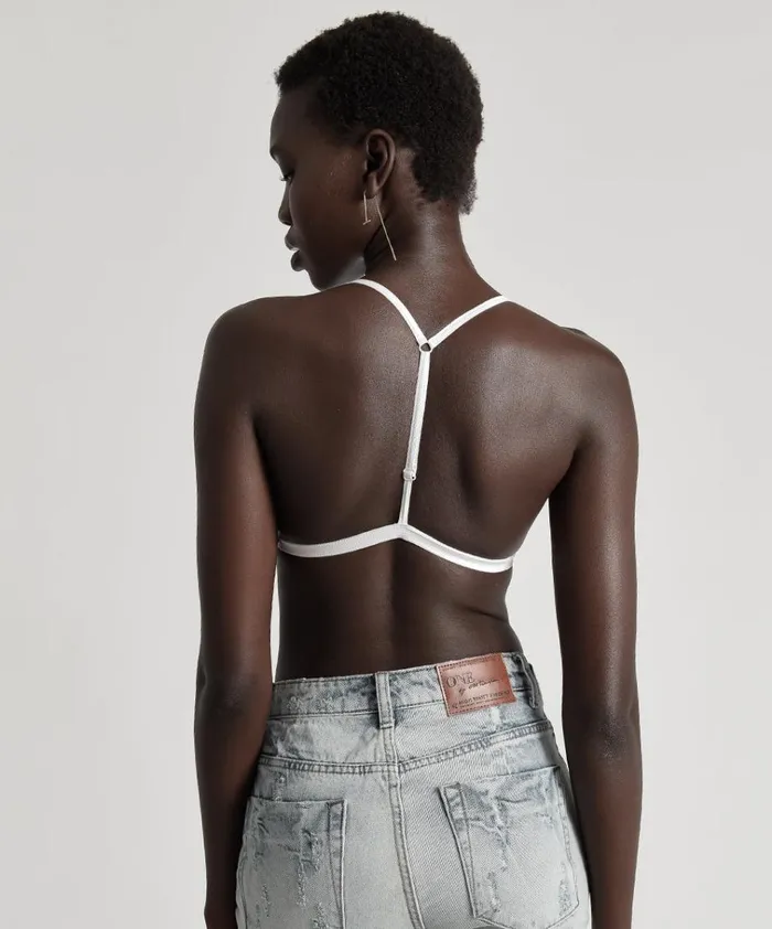 MESH TEMPEST BRALETTE WHITE Women One Teaspoon Intimates