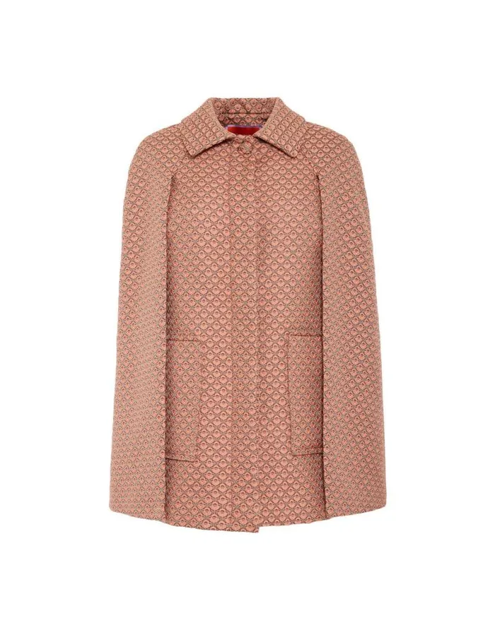 Milano Mini Cape Tulip Pale Pink Women La Double J Outerwear