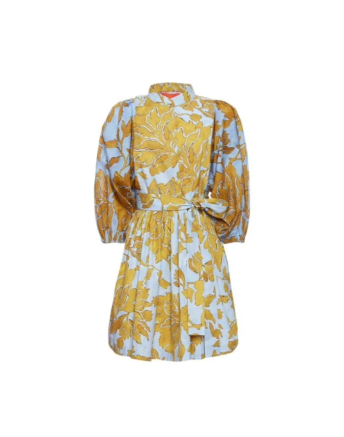 Mini Portofino Dress Tangle Light Blue Women La Double J Dresses