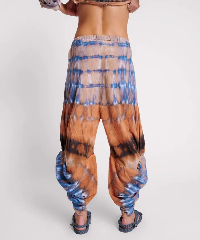 MIRAGE HAND TIE DYED GYPSY HAREM PANTS Women One Teaspoon Bottoms MIRAGE HAND TIE DYED GYPSY HAREM PANTS Women One Teaspoon Bottoms