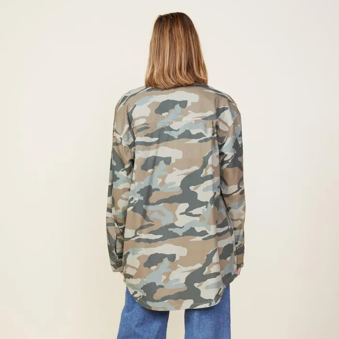 MONROW JACKETS Camo Military Jacket Green Grey 8211 Shop