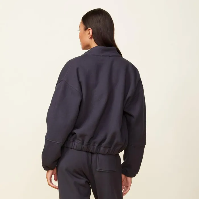 MONROW JACKETS Seamed Bomber Jacket Faded Black 8211 Shop