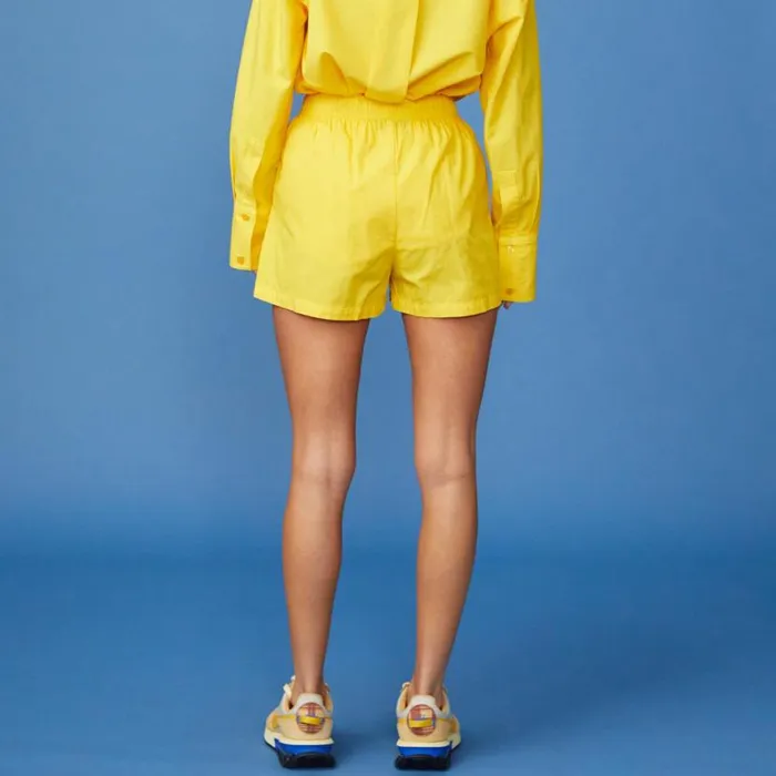 MONROW SHORTS Poplin Shorts Sunshine 8211 Shop
