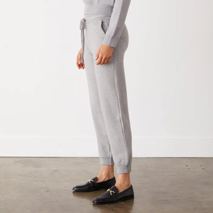MONROW SWEATS Soft Knit Cuffed Jogger Heather Grey 8211 Shop