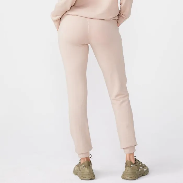 MONROW SWEATS Supersoft Fleece Girlfriend Sweats Taupe 8211 Shop