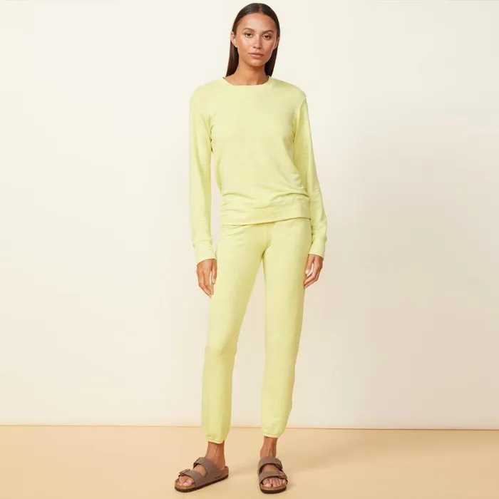 MONROW SWEATS Supersoft Vintage Sweats Citron 8211 Shop