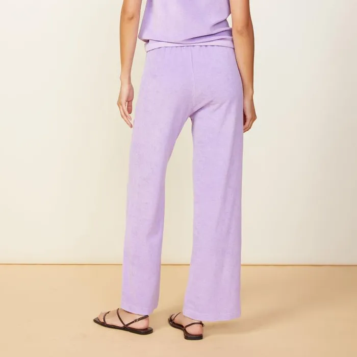 MONROW SWEATS Terry Cloth Patch Pocket Pant Lavandula 8211 Shop