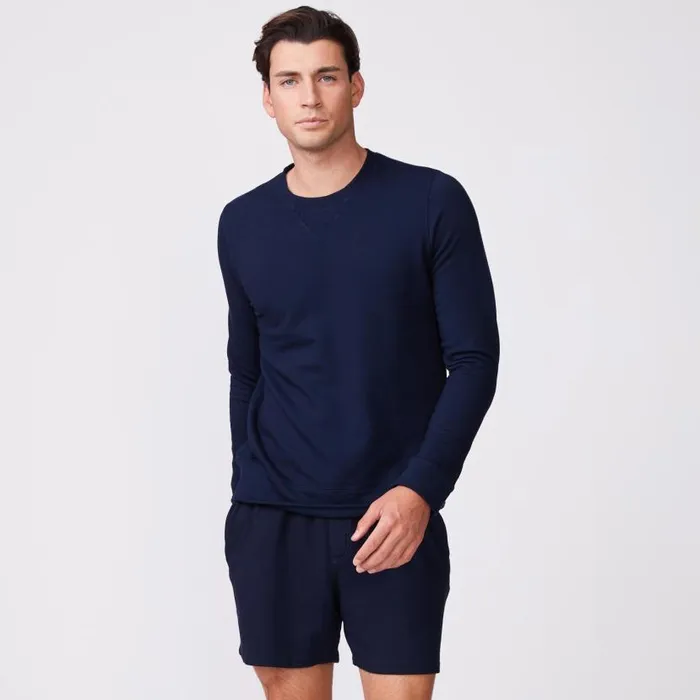 MONROW VIEW ALL Supersoft Fleece Crew Neck Sweatshirt Inca 8211 Shop
