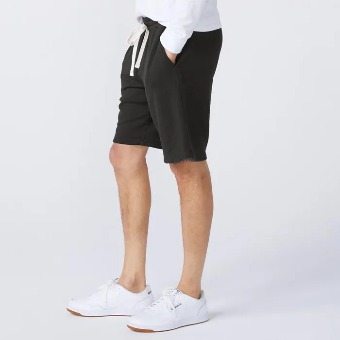MONROW VIEW ALL Supersoft Fleece Shorts Faded Black 8211 Shop