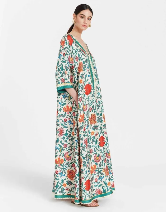 Muumuu Dress Dragonflower Place Multicolor Women La Double J Dresses