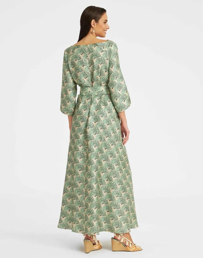 Muumuu Dress Round Neck Fans Mint Women La Double J Dresses Muumuu Dress Round Neck Fans Mint Women La Double J Dresses