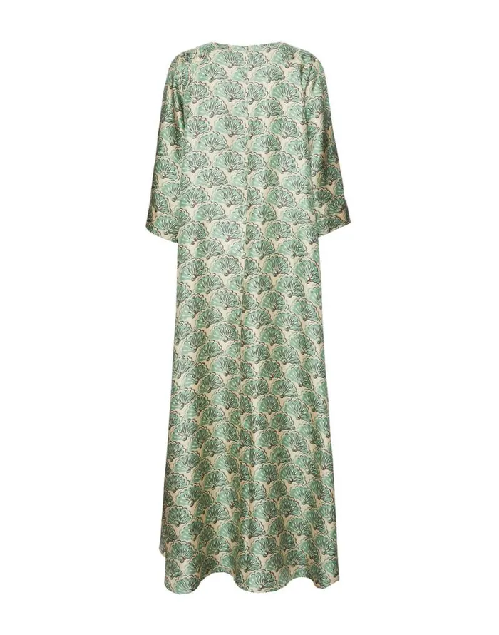 Muumuu Dress Round Neck Fans Mint Women La Double J Dresses Muumuu Dress Round Neck Fans Mint Women La Double J Dresses