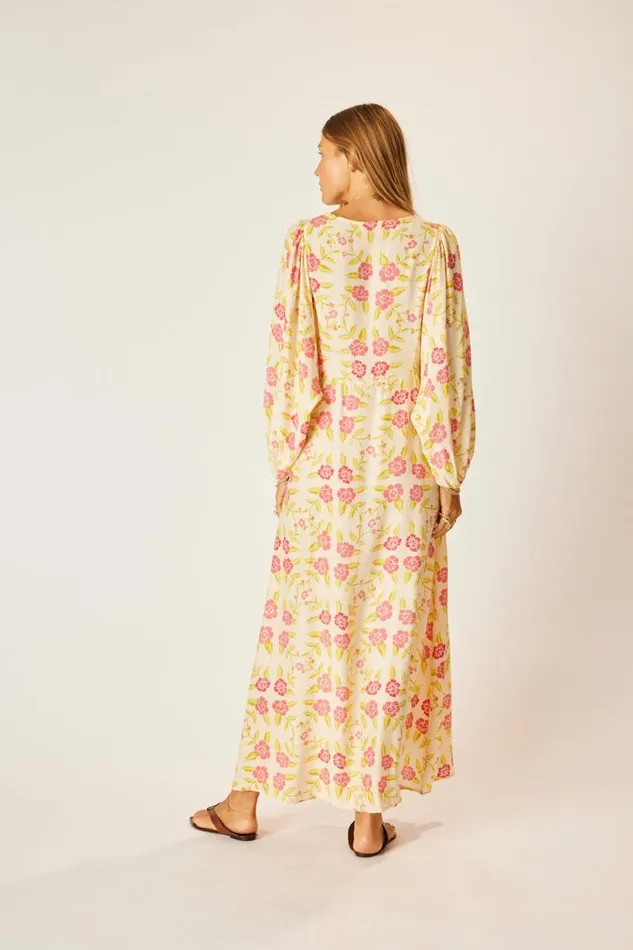 Natalie Martin ALICE DRESS Prairie Dusty Crimson Shop Dresses