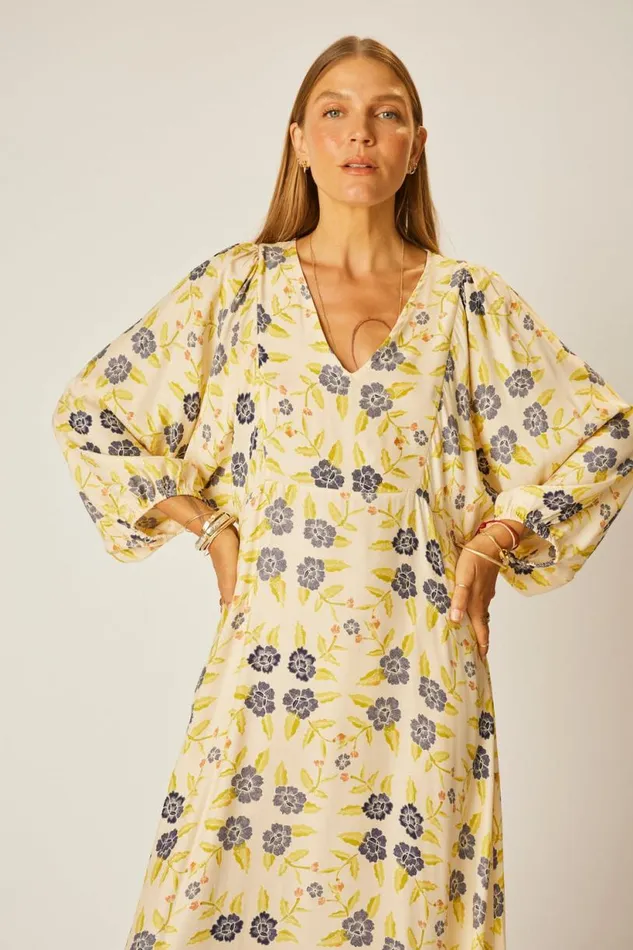 Natalie Martin ALICE DRESS Prairie Indigo Shop Dresses
