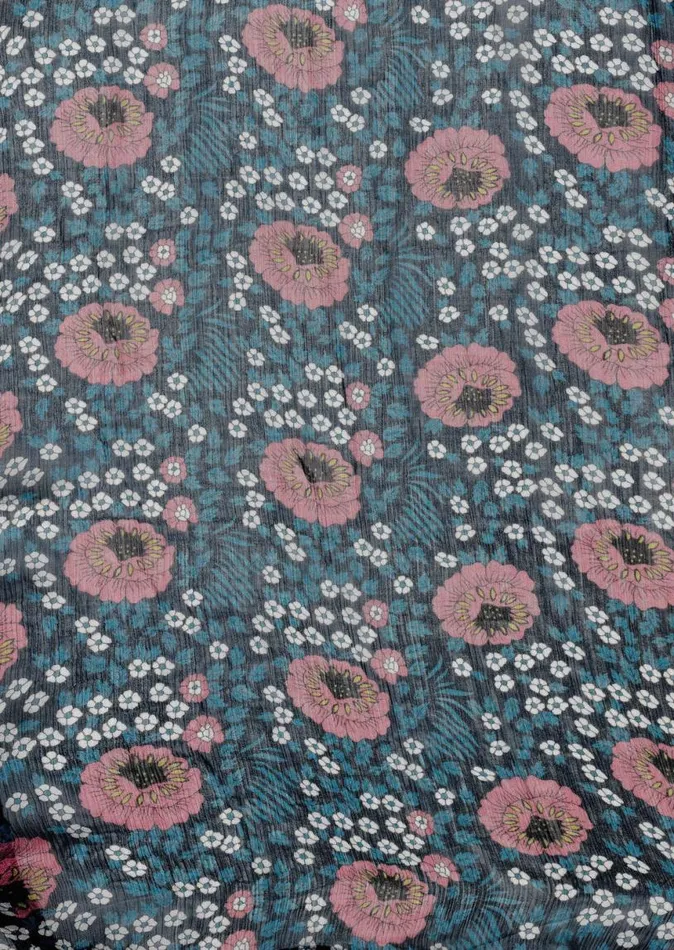 Natalie Martin AMELIA TOP Vintage Flowers Indigo Shop Tops