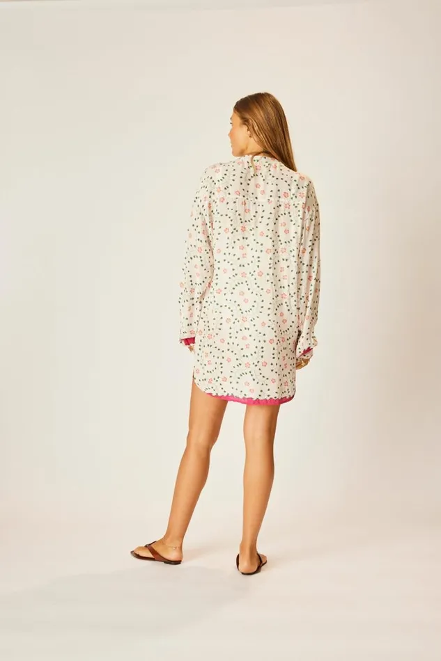 Natalie Martin APRS SWIM TOP Pinwheel Cotton Shop Tops