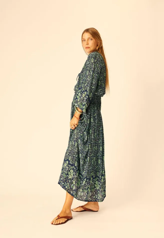 Natalie Martin BELLA SKIRT Petite Fleur Marine Shop Bottoms