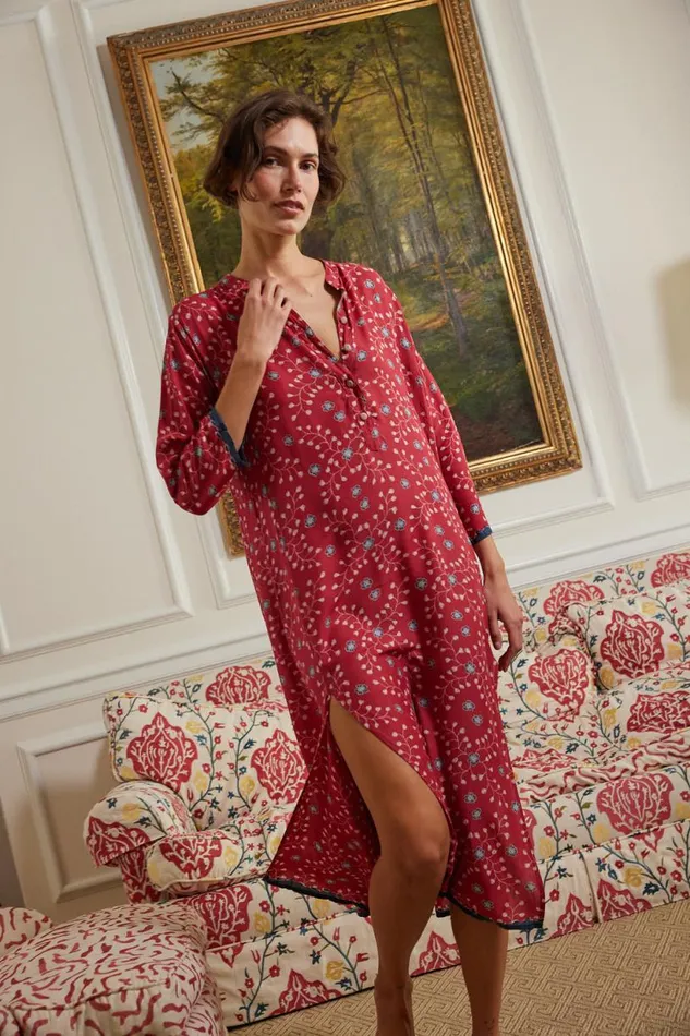 Natalie Martin ISOBEL DRESS Pinwheel Barn Red Shop Dresses
