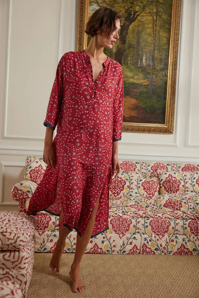Natalie Martin ISOBEL DRESS Pinwheel Barn Red Shop Dresses
