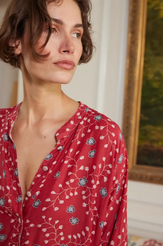Natalie Martin ISOBEL DRESS Pinwheel Barn Red Shop Dresses