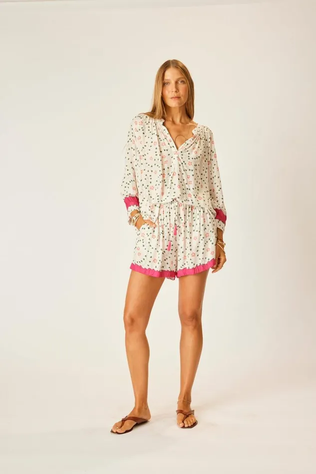 Natalie Martin JASPER SHORT Pinwheel Cotton Shop Bottoms