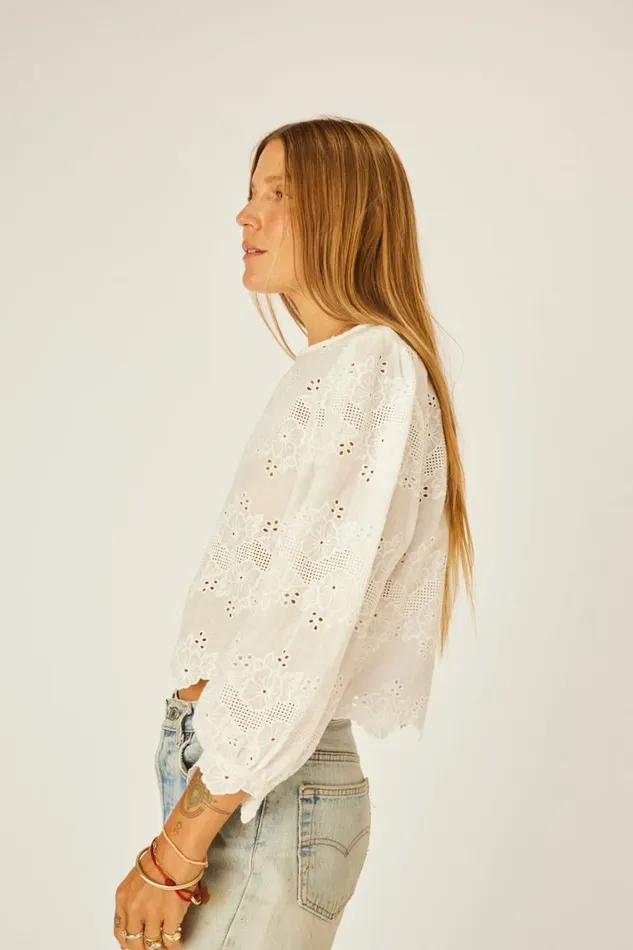 Natalie Martin LISA TOP Geranium Milk Shop Tops