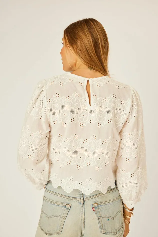 Natalie Martin LISA TOP Geranium Milk Shop Tops
