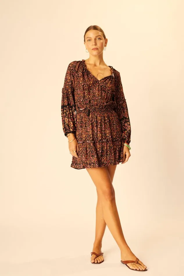 Natalie Martin MAGGIE DRESS Petite Fleur Noire Shop Dresses