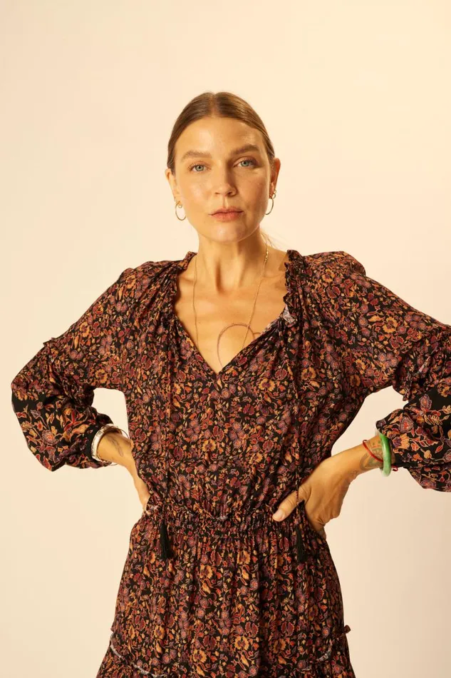 Natalie Martin MAGGIE DRESS Petite Fleur Noire Shop Dresses