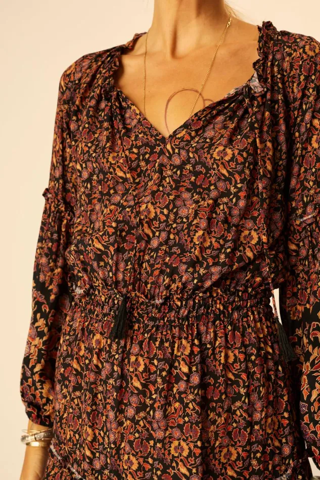 Natalie Martin MAGGIE DRESS Petite Fleur Noire Shop Dresses