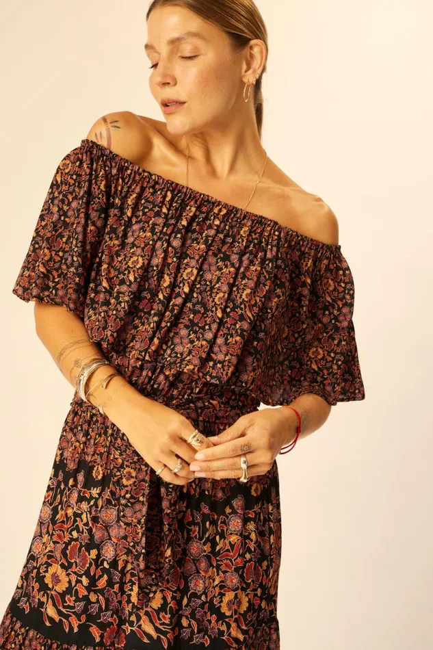 Natalie Martin NAOMI DRESS WITH SASH Petite Fleur Noire Shop Dresses
