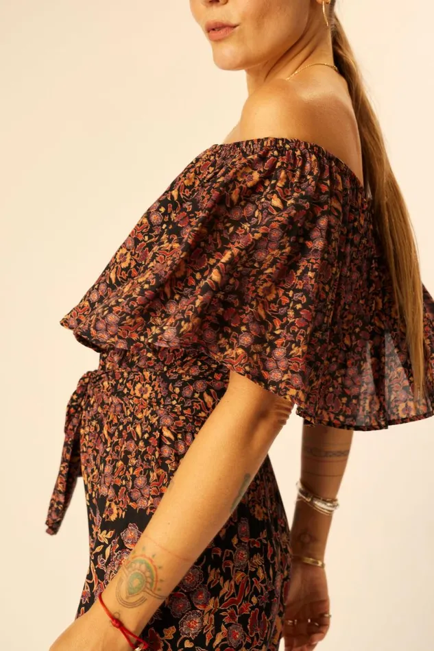 Natalie Martin NAOMI DRESS WITH SASH Petite Fleur Noire Shop Dresses