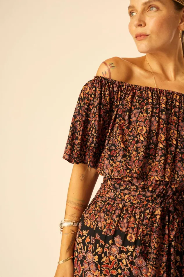 Natalie Martin NAOMI DRESS WITH SASH Petite Fleur Noire Shop Dresses