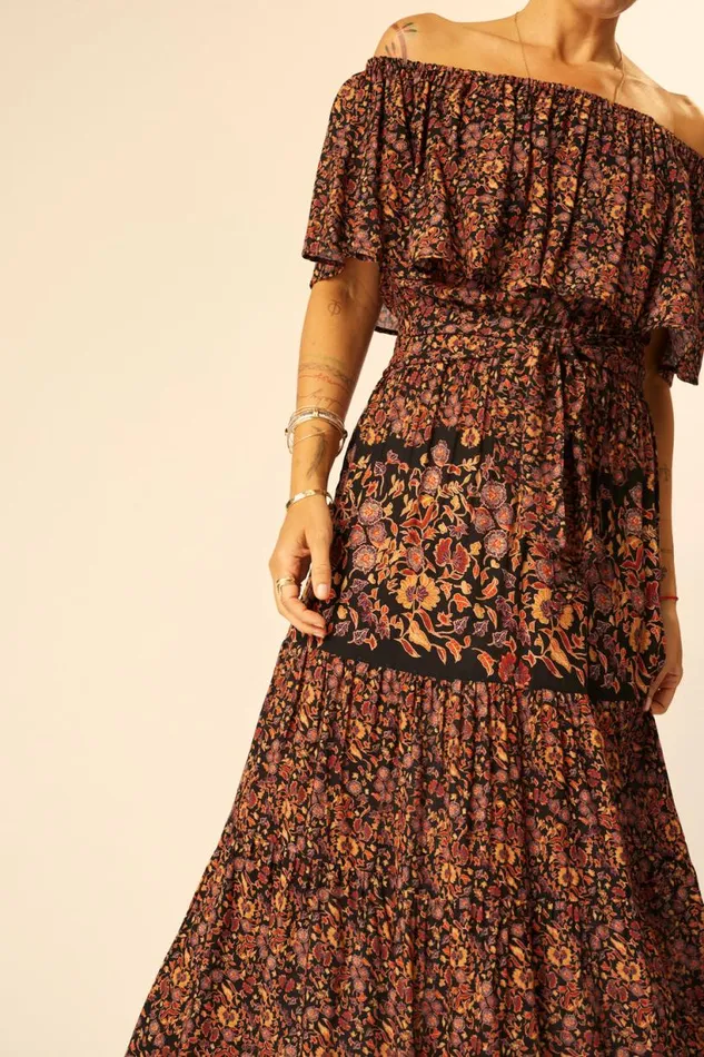 Natalie Martin NAOMI DRESS WITH SASH Petite Fleur Noire Shop Dresses