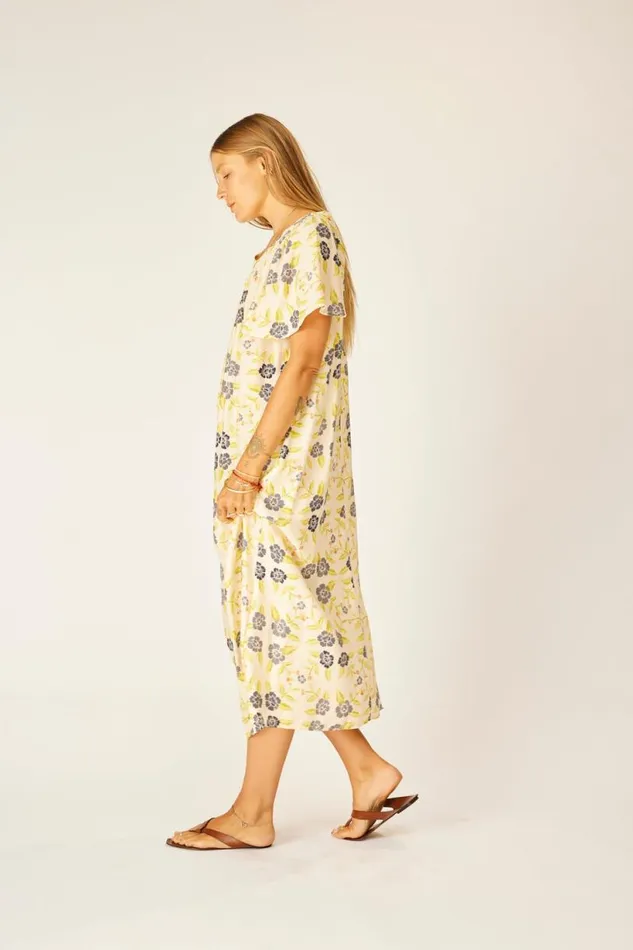 Natalie Martin SIENNA DRESS Prairie Indigo Shop Dresses