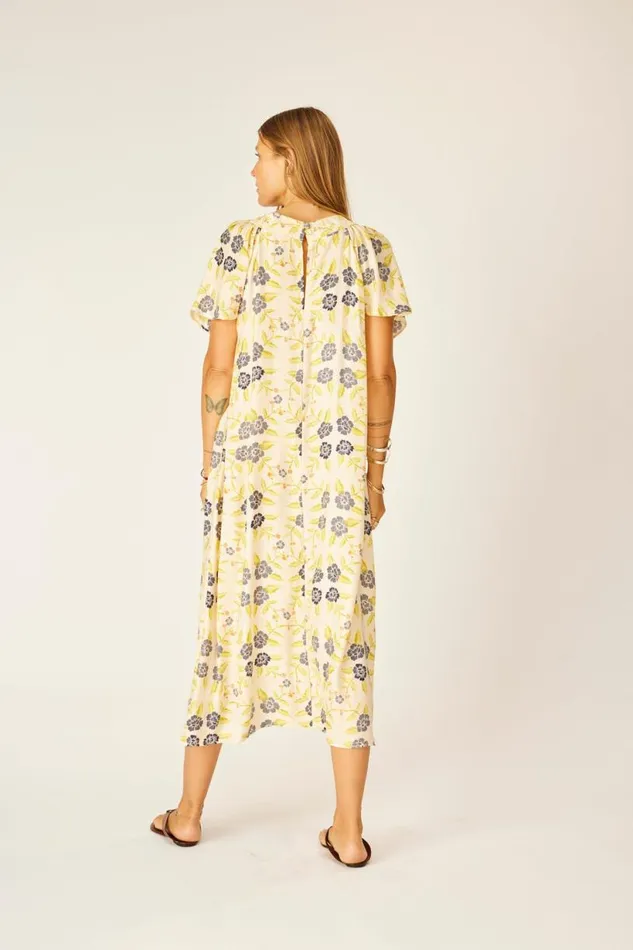 Natalie Martin SIENNA DRESS Prairie Indigo Shop Dresses