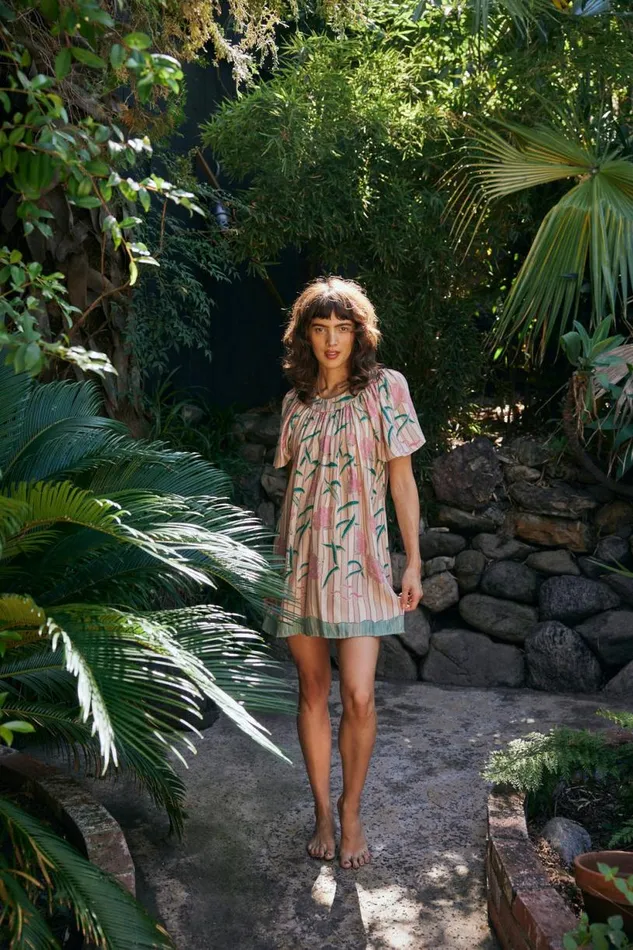Natalie Martin SIENNA MINI DRESS Chamomile Rose Shop Dresses