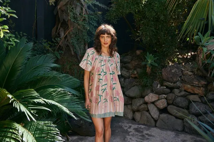 Natalie Martin SIENNA MINI DRESS Chamomile Rose Shop Dresses