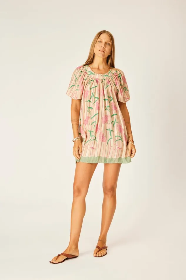 Natalie Martin SIENNA MINI DRESS Chamomile Rose Shop Dresses