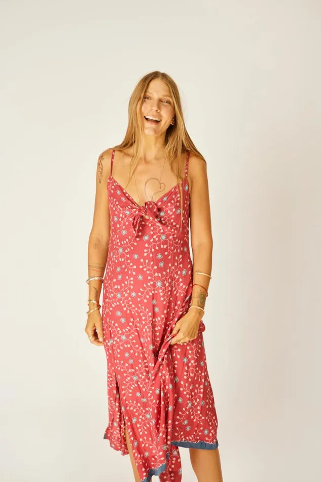 Natalie Martin SOPHIE DRESS Pinwheel Barn Red Shop Dresses