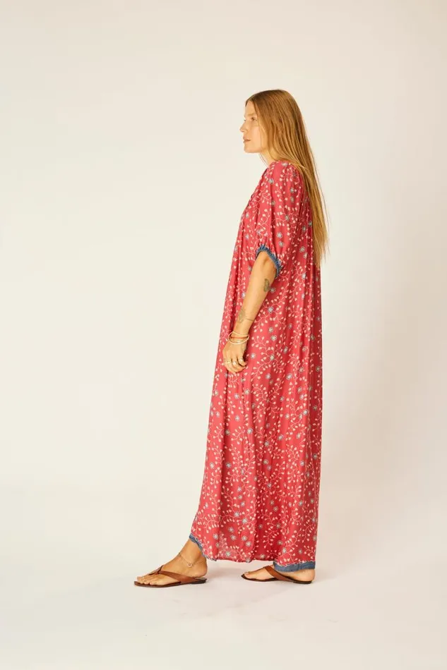 Natalie Martin VIVI DRESS Pinwheel Red Shop Dresses