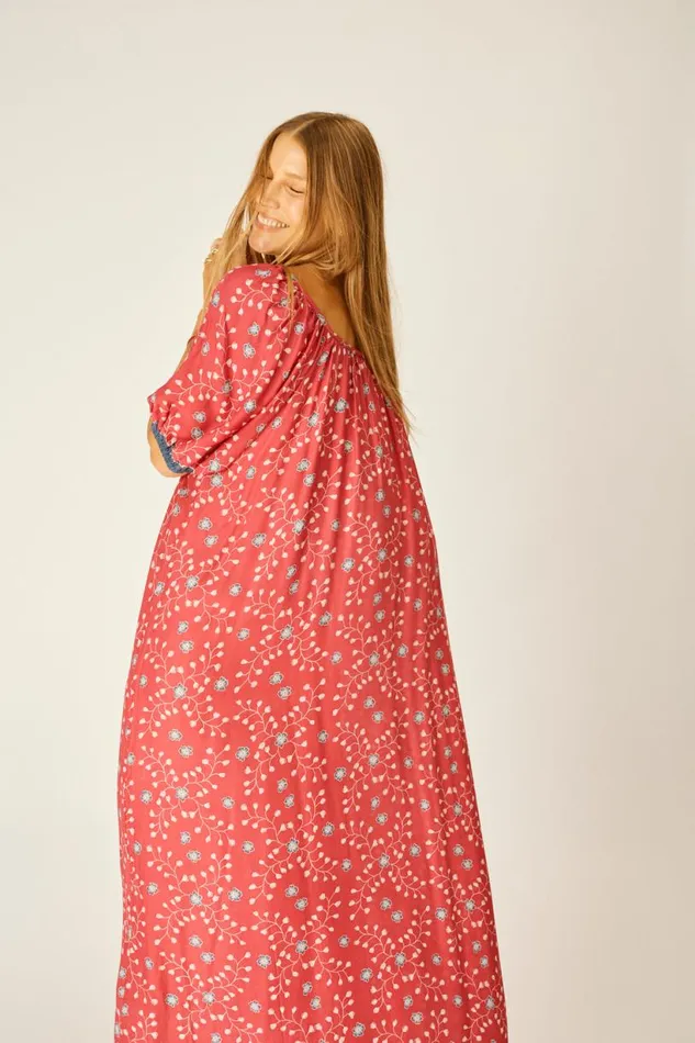 Natalie Martin VIVI DRESS Pinwheel Red Shop Dresses