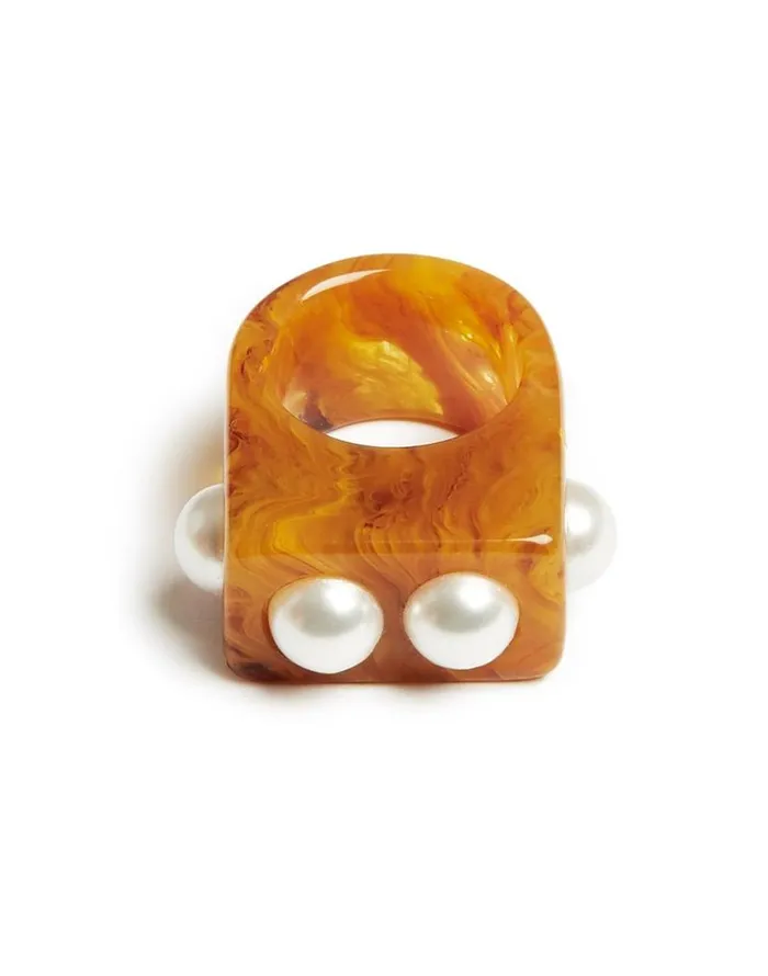 Nefertiti Ring Solid Rust Women La Double J Jewelry Nefertiti Ring Solid Rust Women La Double J Jewelry
