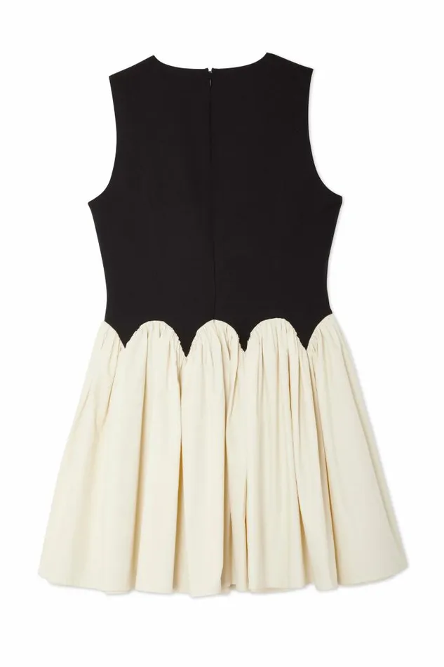 Never Fully Dressed Black And Cream Mini Monika Dress Petite Women Petite