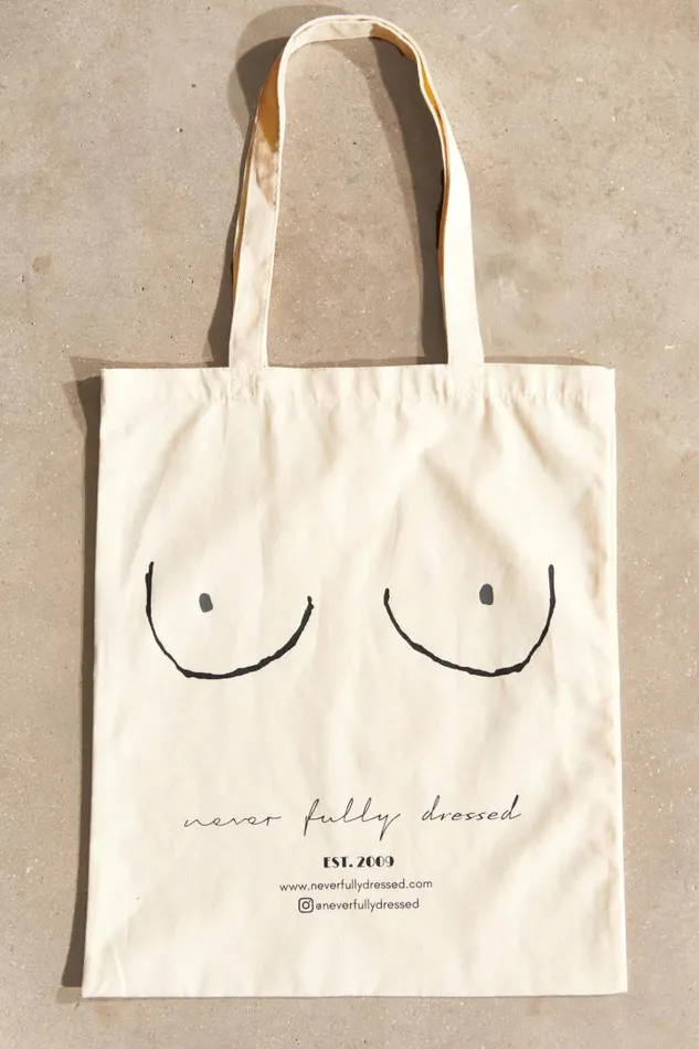 Never Fully Dressed Boob Bag Women Accessories