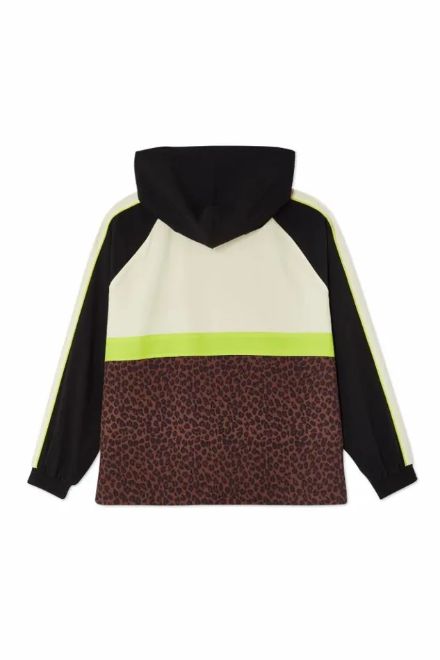 Never Fully Dressed Leopard Windbreaker Jacket Women Jackets and Coats
