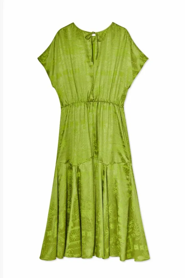 Never Fully Dressed Lime Safari Erin Dress Women Newness