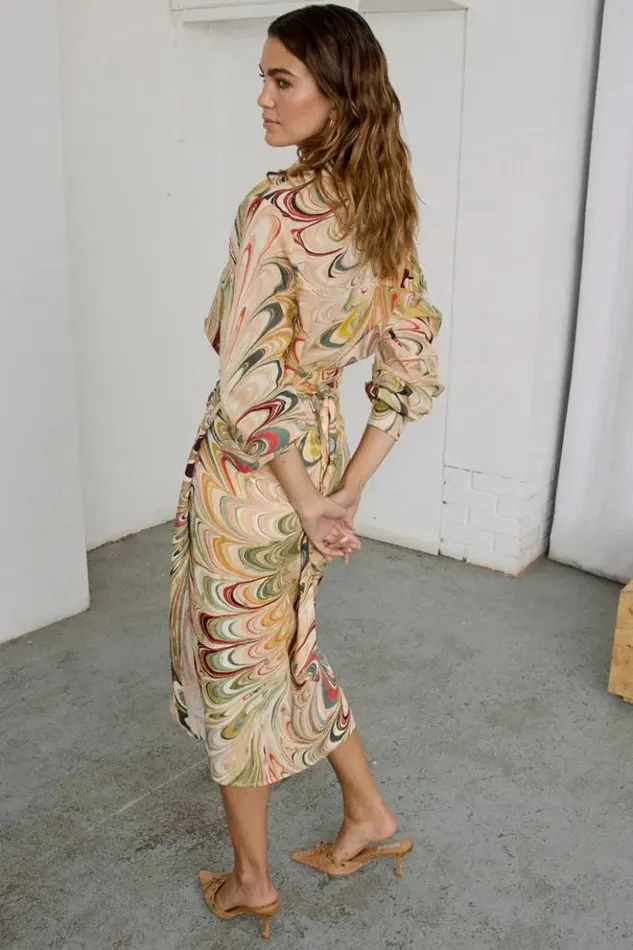 Never Fully Dressed Multi Marble Miley Shirt Women Shirts