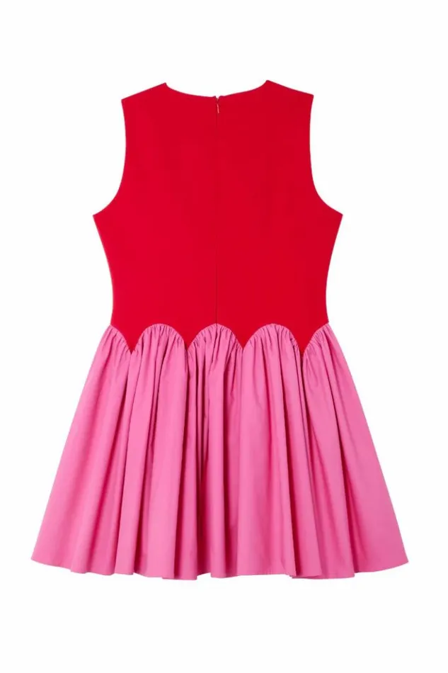 Never Fully Dressed Red And Pink Mini Monika Dress Women Newness