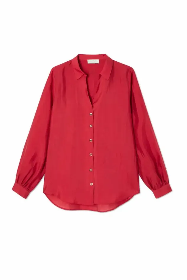 Never Fully Dressed Red Miley Shirt Women Shirts
